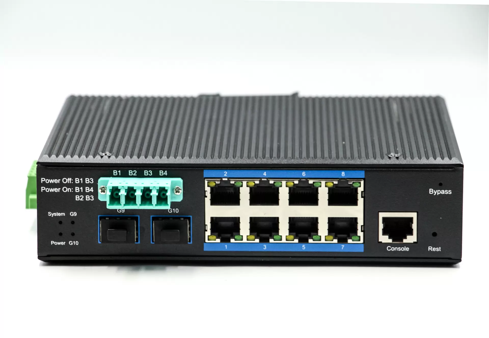 Bypass Industrial switch 4-Port Gigabit+2G SFP (Bypass is compatible with any of our switches) ZX24G-SFP-BP 