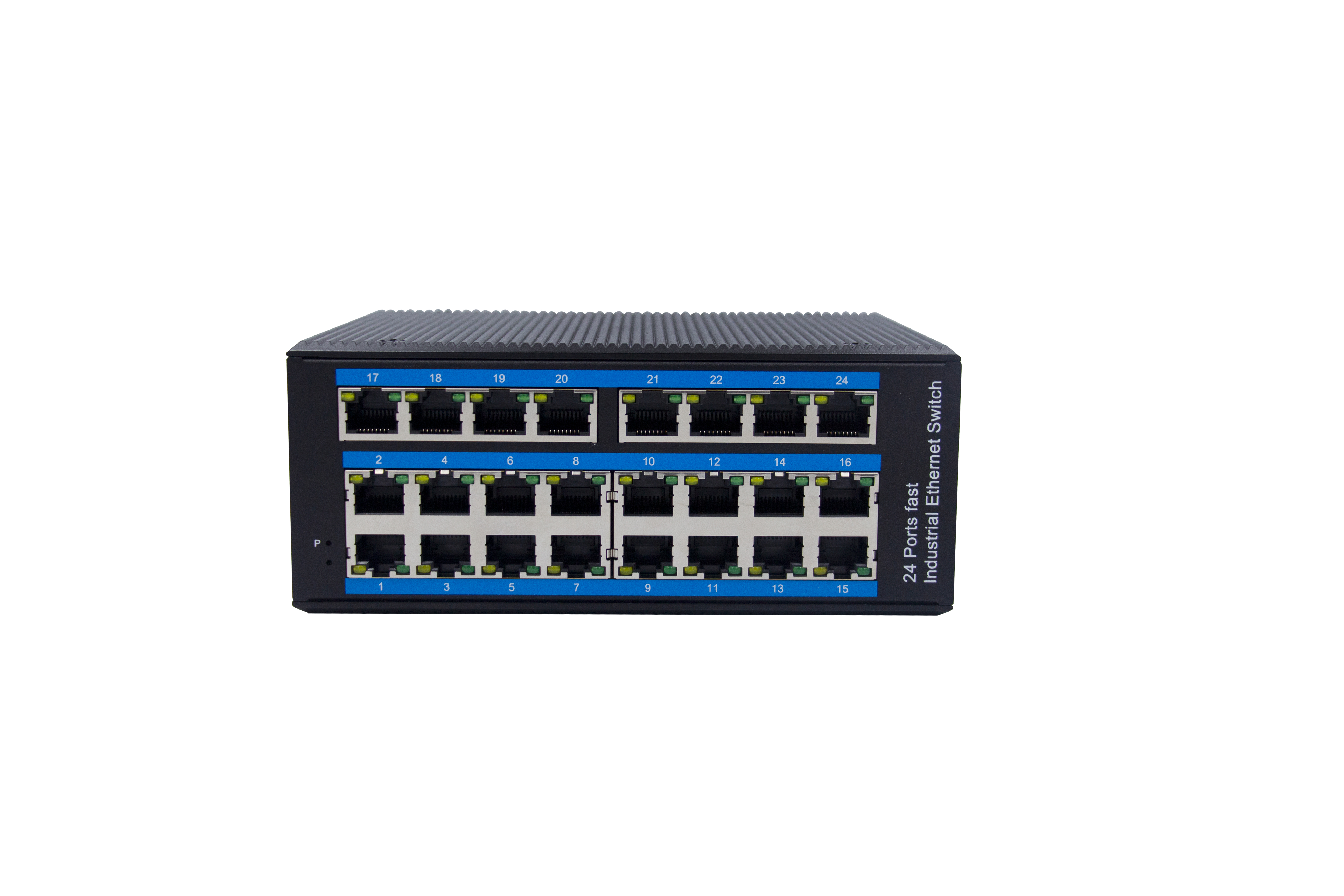 24-port rugged 10/100-TX Industrial Switch applied work for outdoor CCTV POE ZXR024FP 