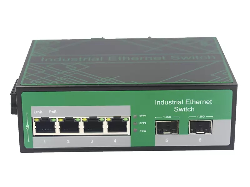 What are the different types of industrial Ethernet switches?