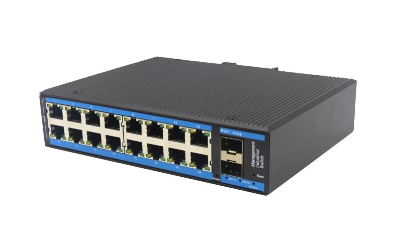 How fast is 24 port switch?