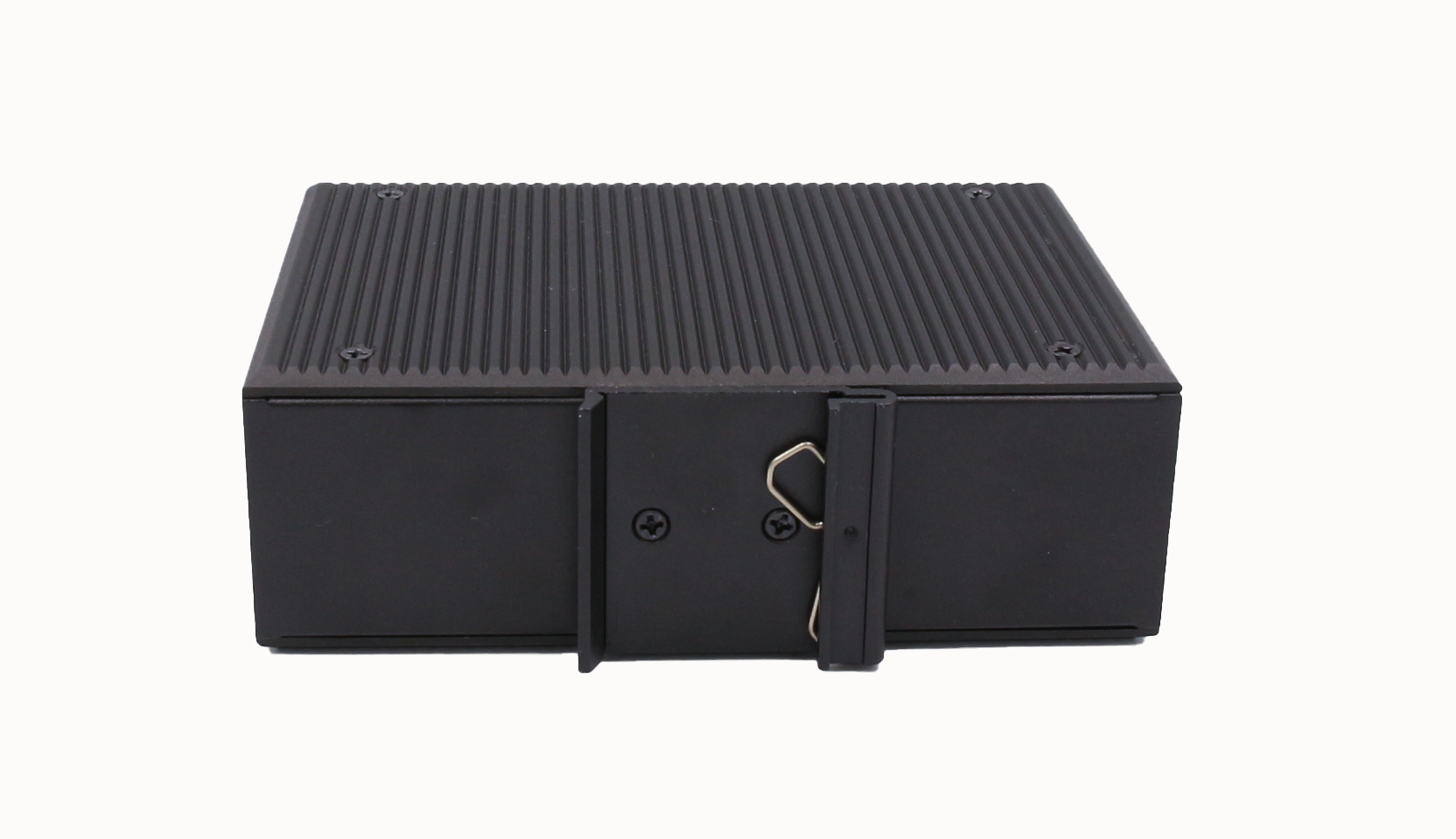 Alliuminun Unmanaged Industrial Switch,  10/100/1000Mbps 6-Port RJ45+4-Port optical 1*9 (Single-Mode (1310nm) ,Dual,SC 20km) ,DC48~57V -40℃-80℃,  4 port PoE ZXD46GP-SC20 