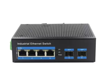 China leading OEM Industrial PoE switch factory hot selling 4 port PoE ethernet switch plus 2g SFP u
