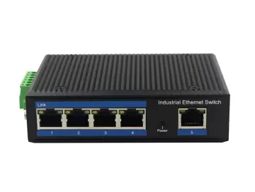 Entry level Industrial grade ethernet switch COST-effective 8 port 100Mbps max. 8 port PoE output, s