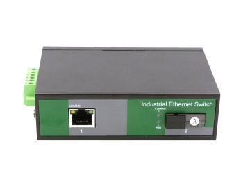 fast and stable Industrial media convertor 1 Port RJ45+1 Port optical 1000Mbps 1*9 (Single-Mode (Tx