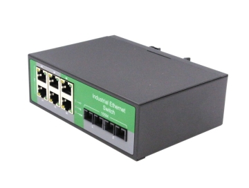 Yuhang ZXRL26F Industrial Switch – 6 RJ45 + 2 Fiber Ports